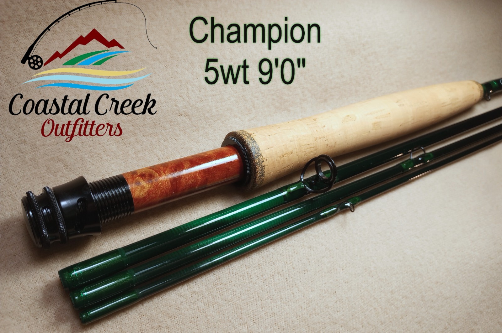 Coastal Creek Outfitters Champion Custom Built Fly Rod 5wt built for you