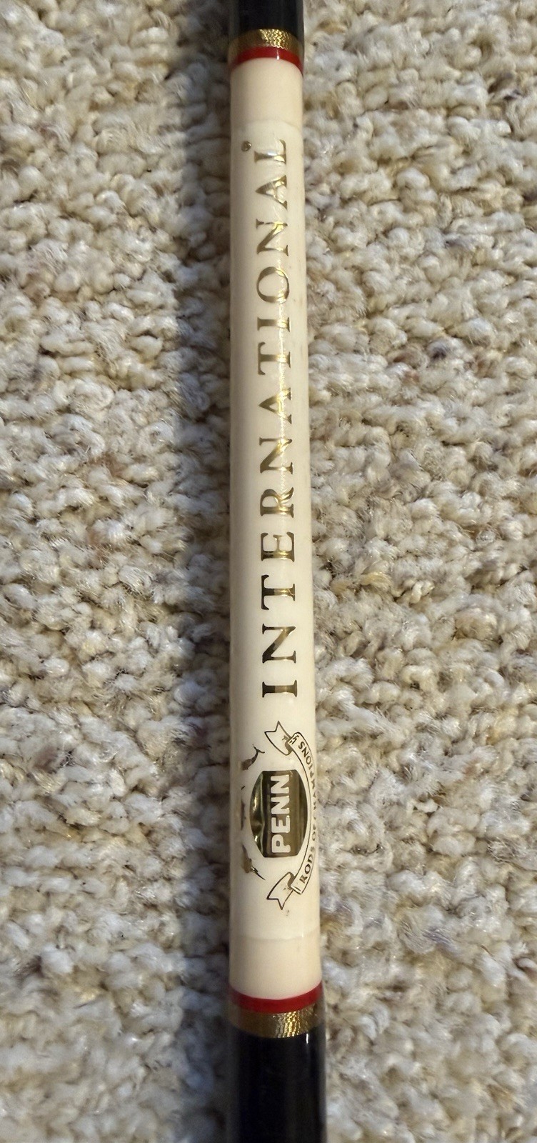 Lot of (2) Big Game Saltwater Rods, Penn International & Fenwick Fenglass