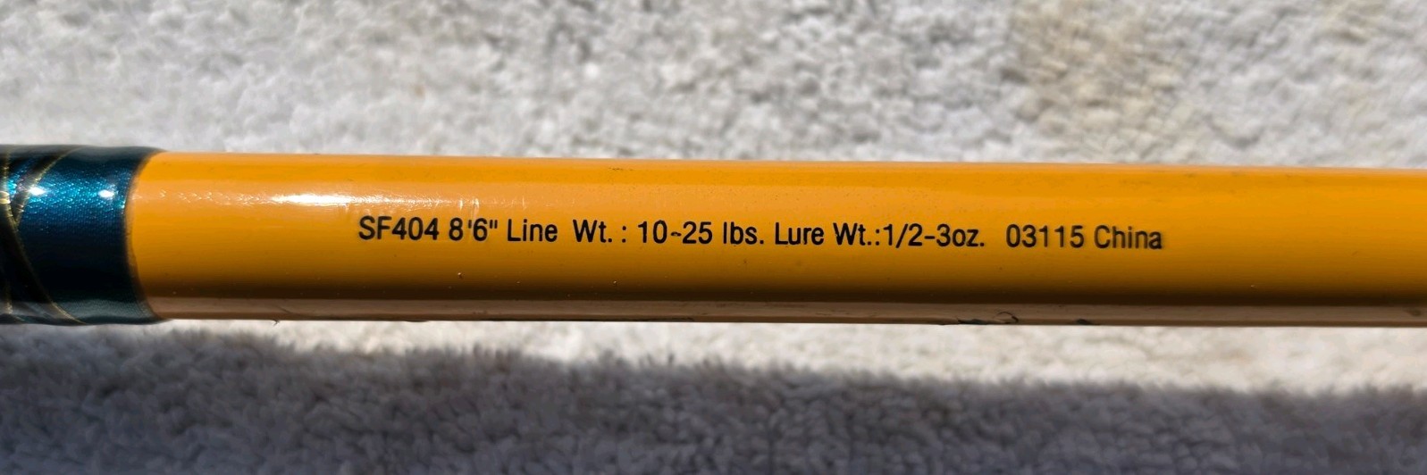 Eagle Claw Starfire SF404 8’6 2 Pc Trolling Rod AFTCO Roller Guides Fishing Rod