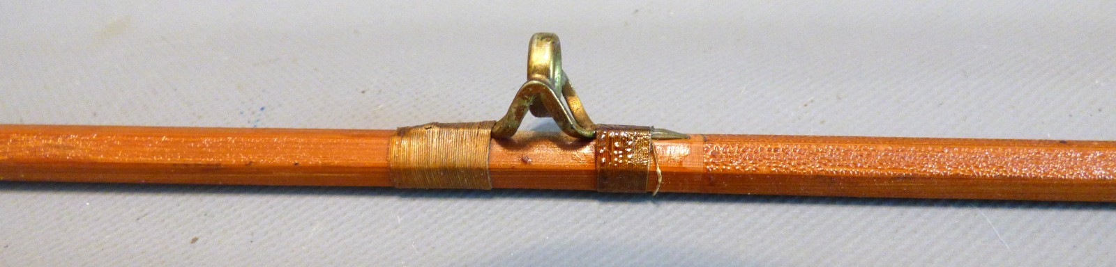 NICE VINTAGE BEST-O-LUCK 4ft 1 PIECE SPLIT BAMBOO ROD USA FISHING ROD