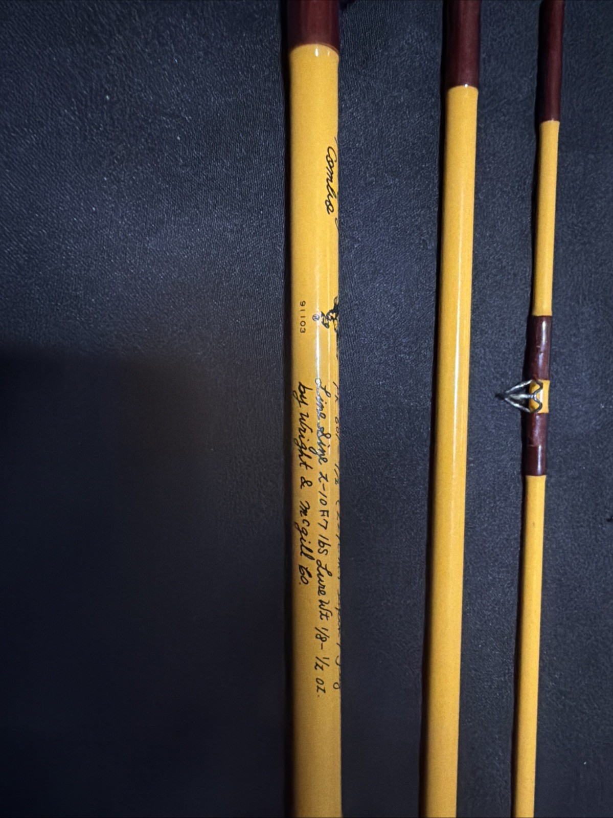 Eagle Claw Pack-It PK601 7’6” Spin/Fly Travel Rod 4pc New In Original Bag W/tube