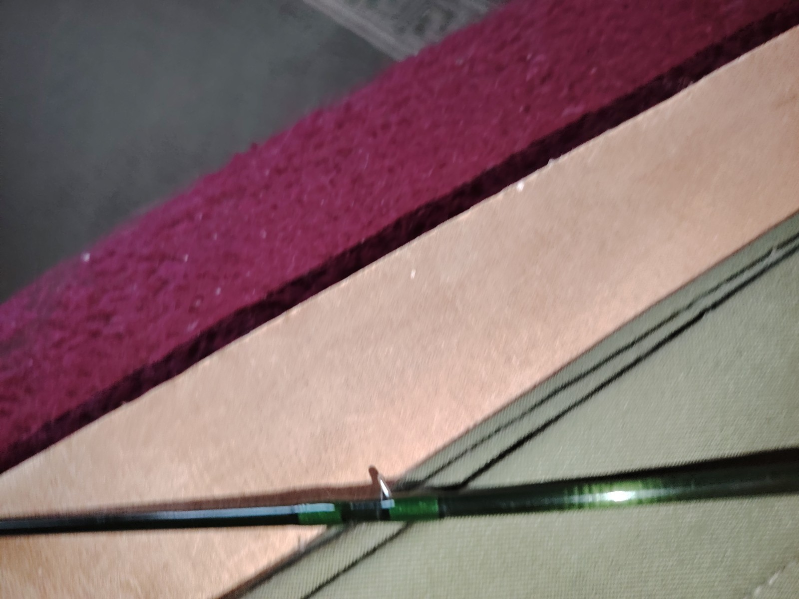 Vintage David Norwich 2 Piece 9’6″ 5/7 Fly Rod + cloth Case MX 400 XL graphite
