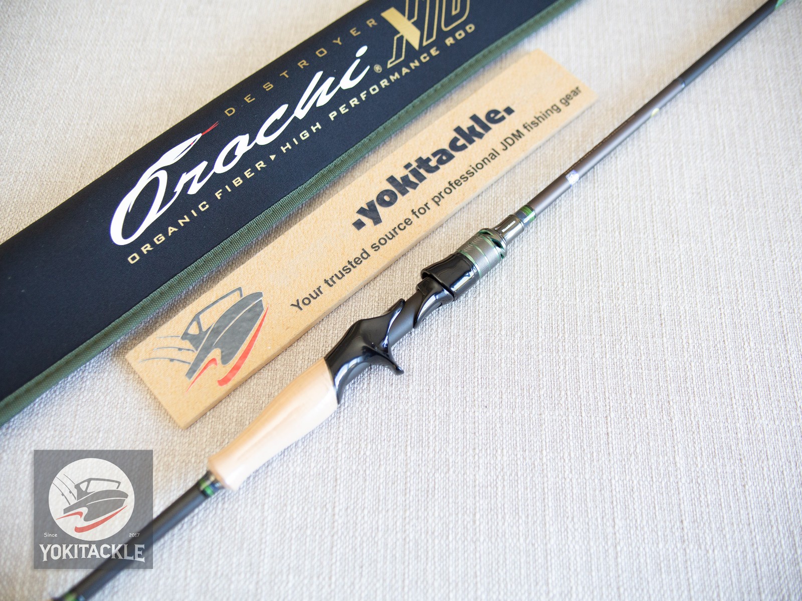 Megabass OROCHI X10 F2.1/2st-67XT Baitcasting Rod for Bass