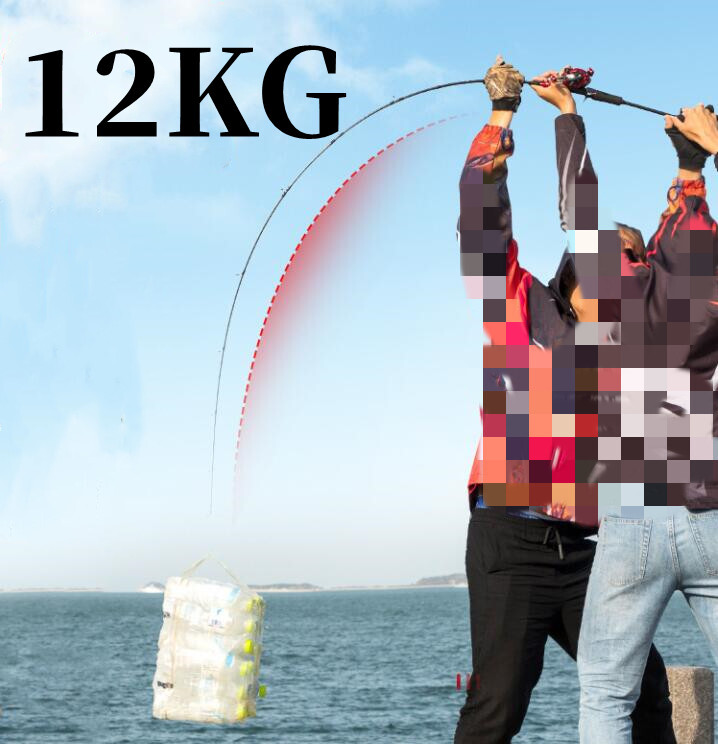 Fishing Rod 1.68M 1.8M Carbon Spinning/Casting Rod Trout Lure Travel Pole M/L/MH