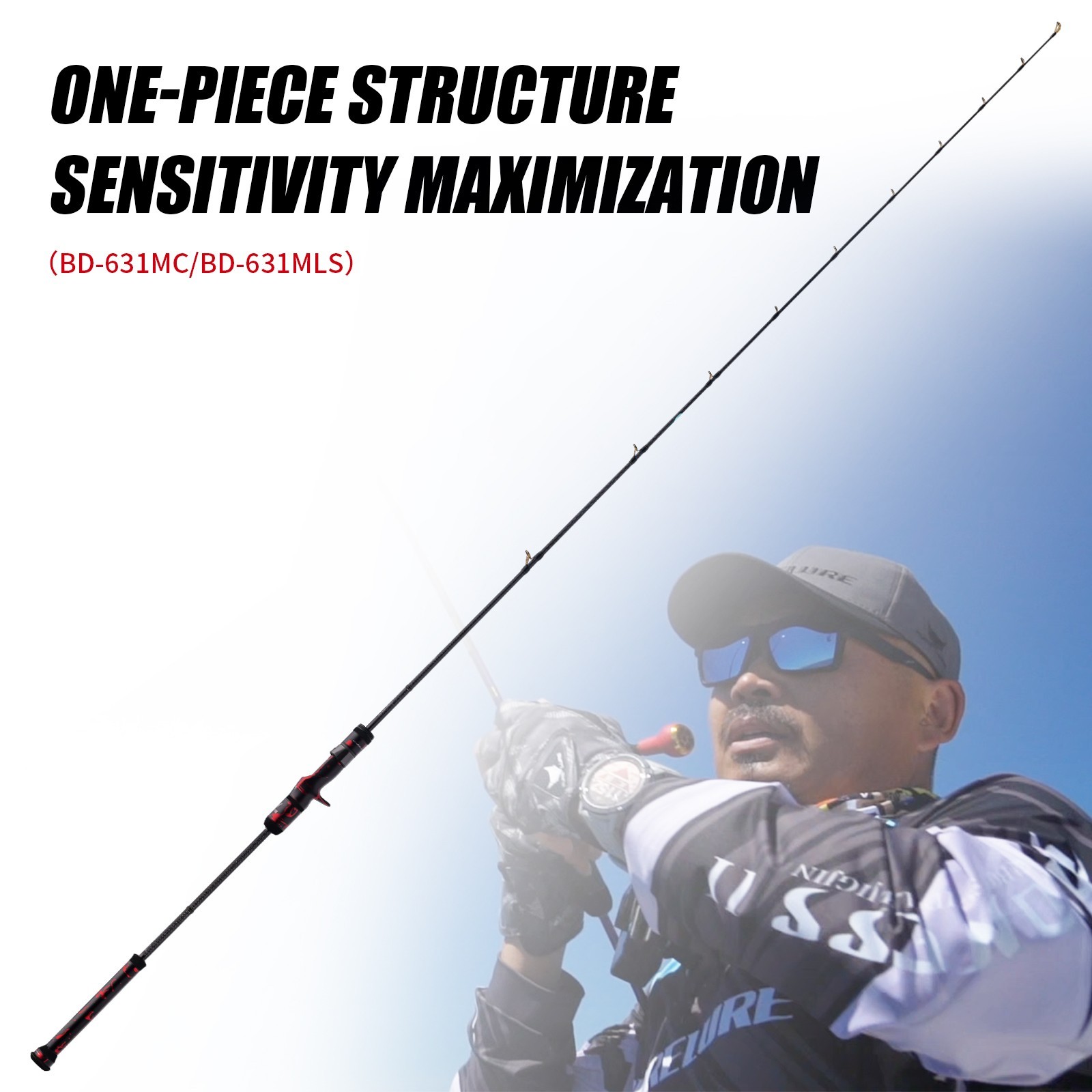 PURELURE BOLDNESS Slow Jigging Rod 1/1.5-Pieces Jig Sea Boat Big Game 6.3ft 1.9m