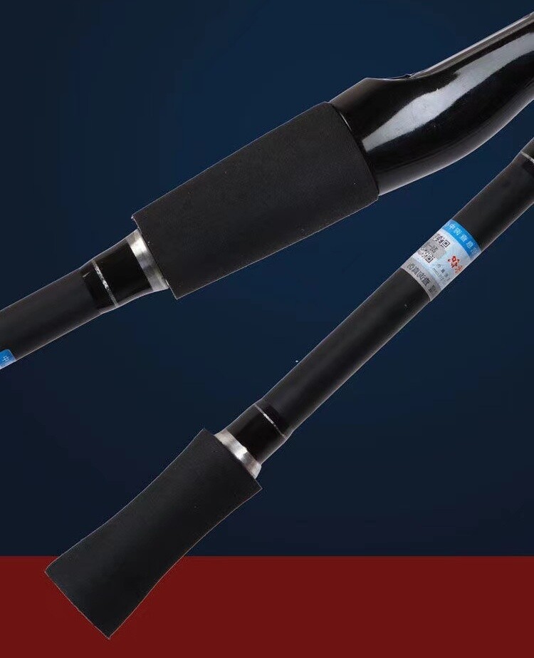 Carbon Fiber Fishing Rods 1.65m 1.8m Spinning/Casting Fishing Pole Fast Action
