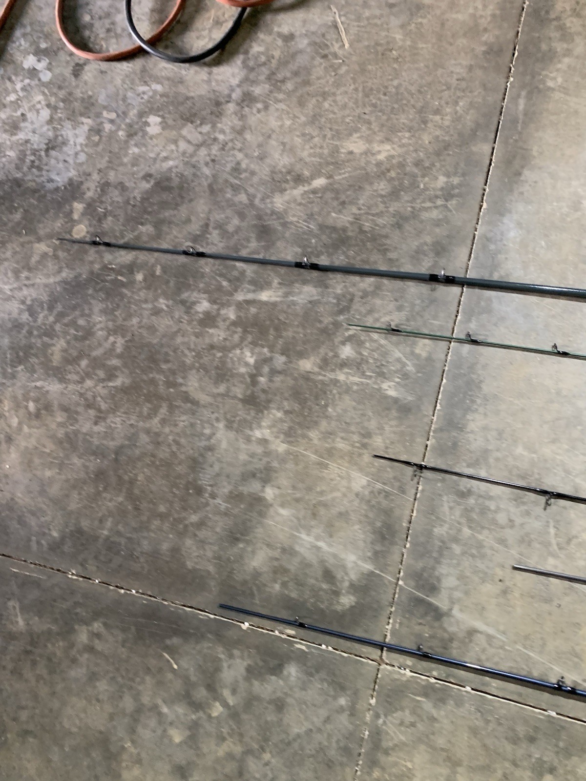 LOT OF 10 BASS PRO SHOPS FISHING RODS (BROKEN)