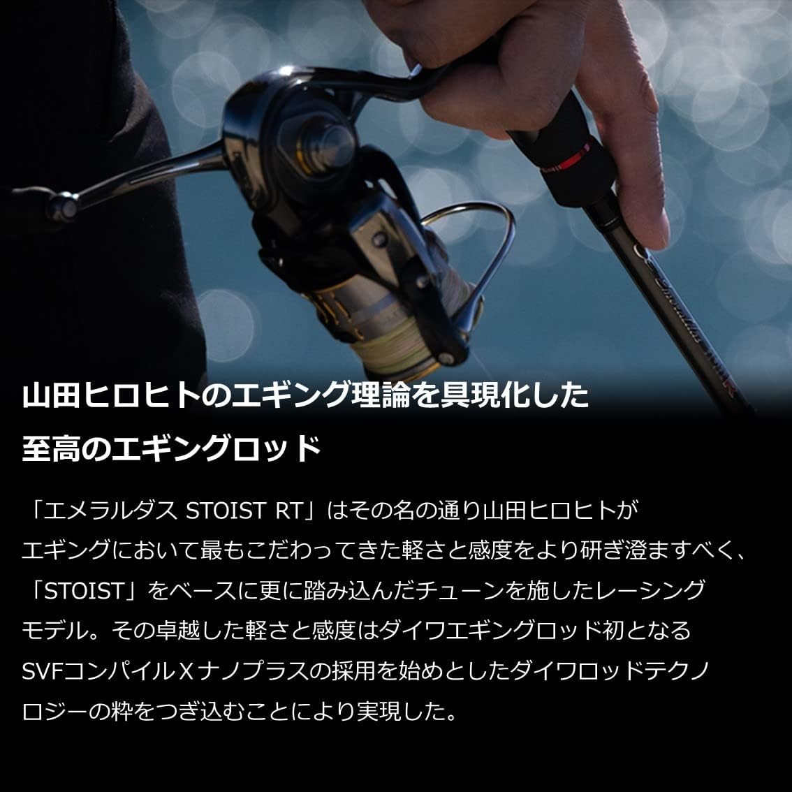 DAIWA 05803180 EMERALDAS STOIST RT Egging Rod