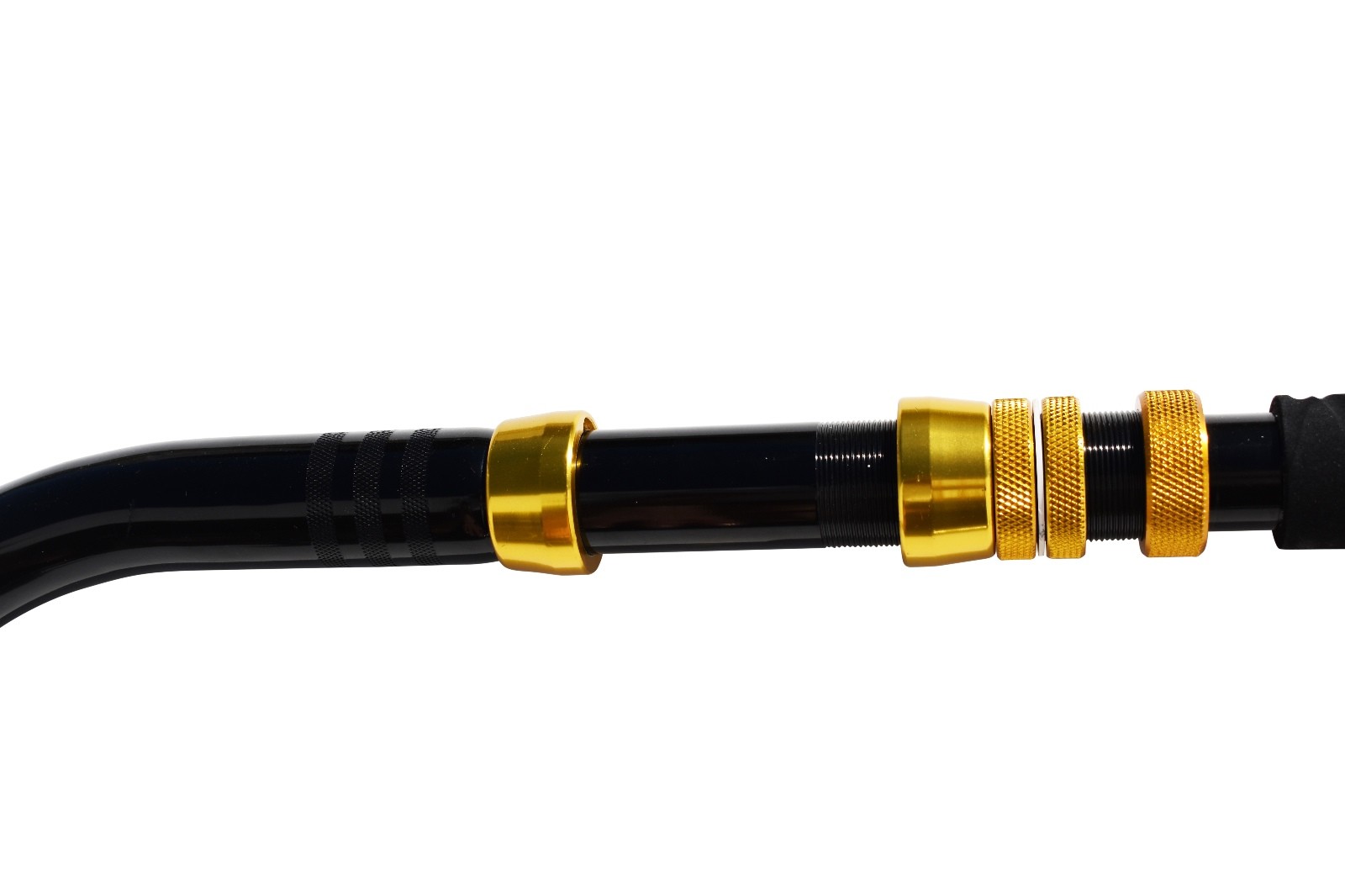 100-120 lb. 3pc Saltwater Fishing Rod – Roller Tip – Deep Drop Trolling