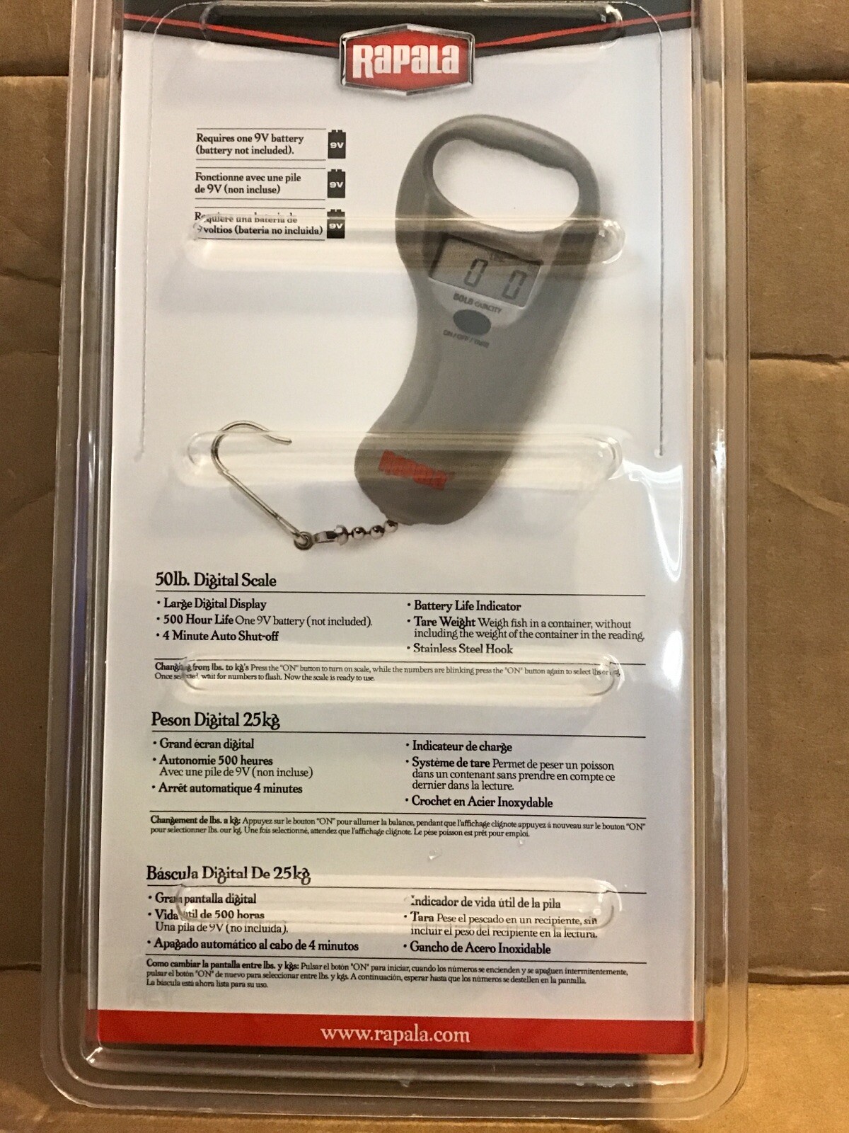 Rapala 50lb Digital Scale