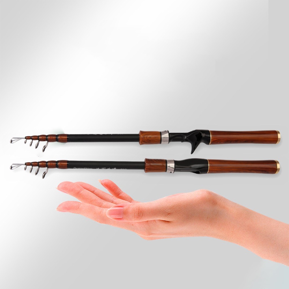 High Performance Carbon Fiber Fishing Rod Telescopic Size Options 1 5 2 4m