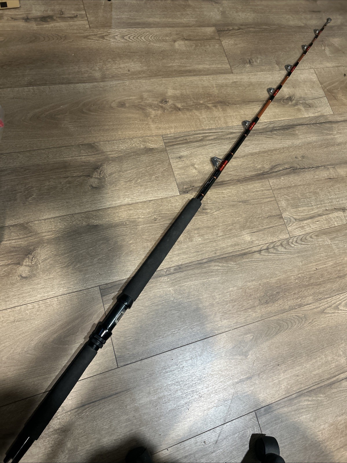 6’ Sabre By Penn 50-150 LB TROLLING/ Fishing Rod , Roller Med-hev, Tuna-shark