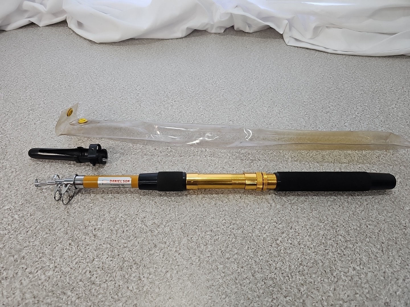 Danielson Telescopic Fishing Rod No 770 81″ Extended 18″ Collapsed Travel Rod