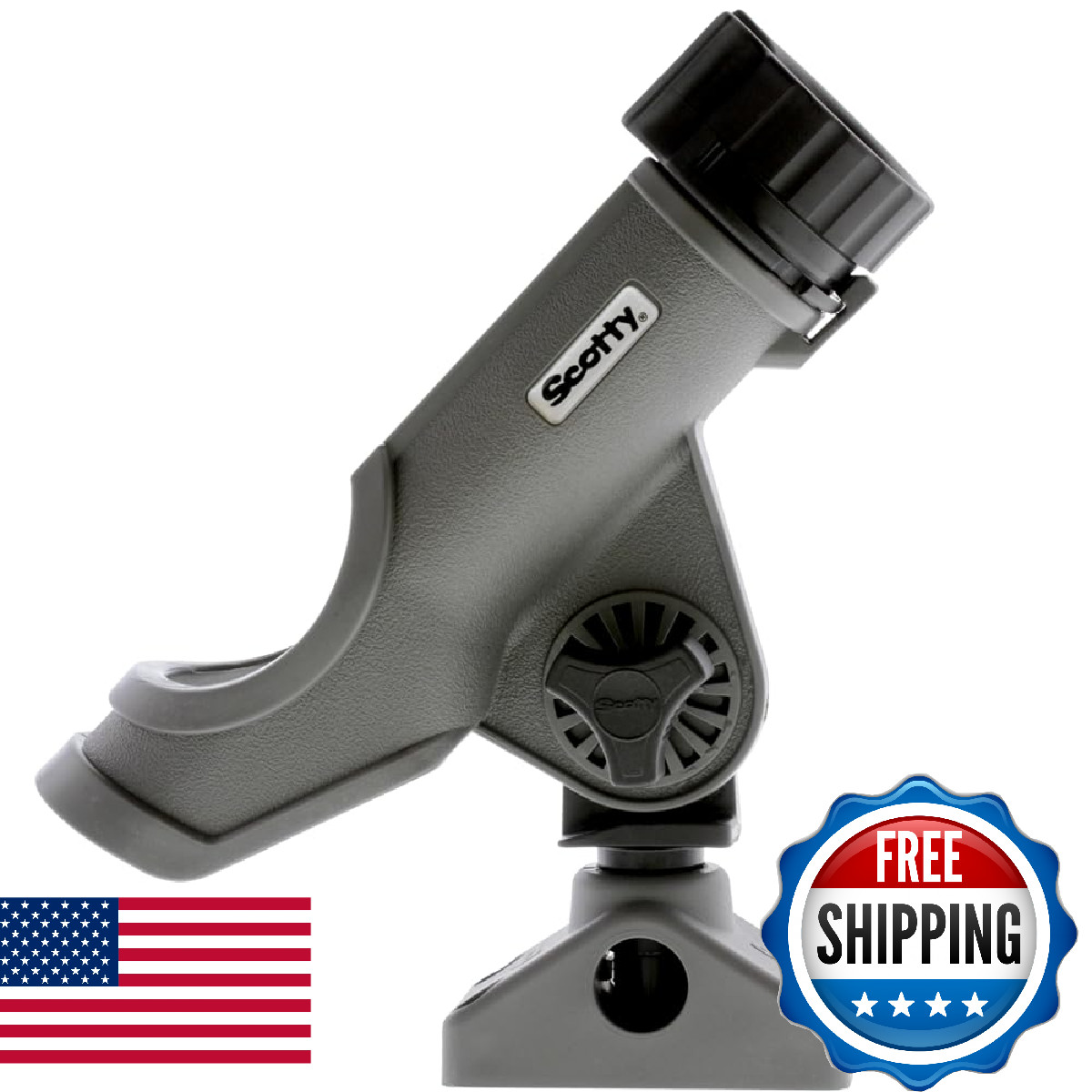Scotty 230-Gr Power Lock Rod Holder Grey 0230-Gr