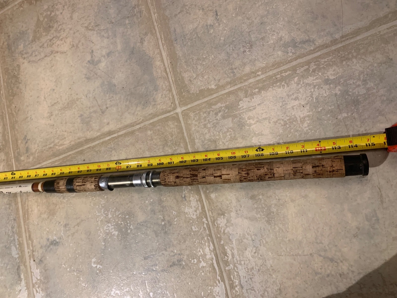 Saltwater Spinning Rod 9.5′ 2-Piece Olympic 5010 – Heavy Duty for Large Fish, Su