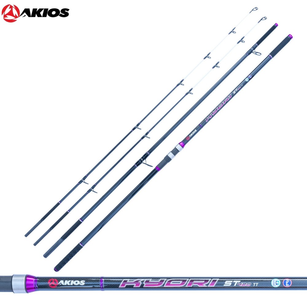 AKIOS Saltwater Fishing Surfcasting Twin Tipped Rod KYORI ST420 TT 4.2m/14ft