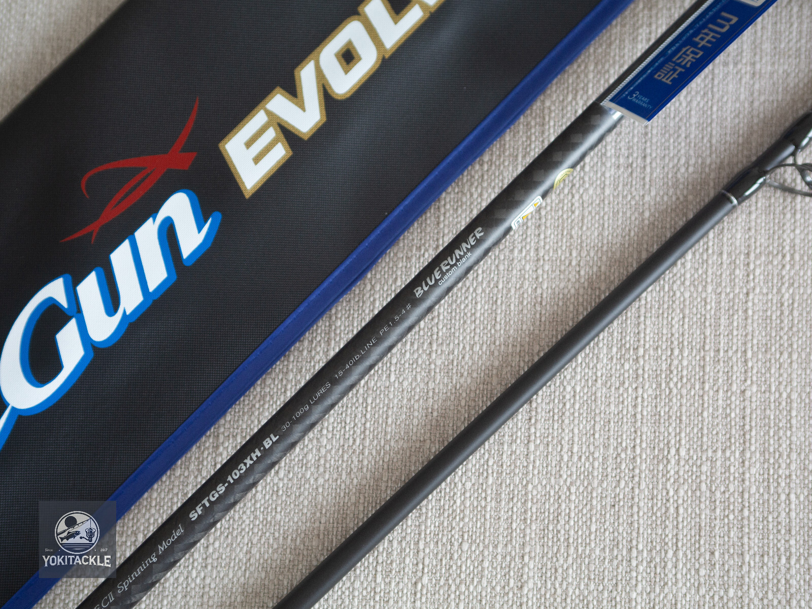 PALMS 21 ShoreGun EVOLV SFTGS-103XH/BL Spinning Rod Shipping From JAPAN