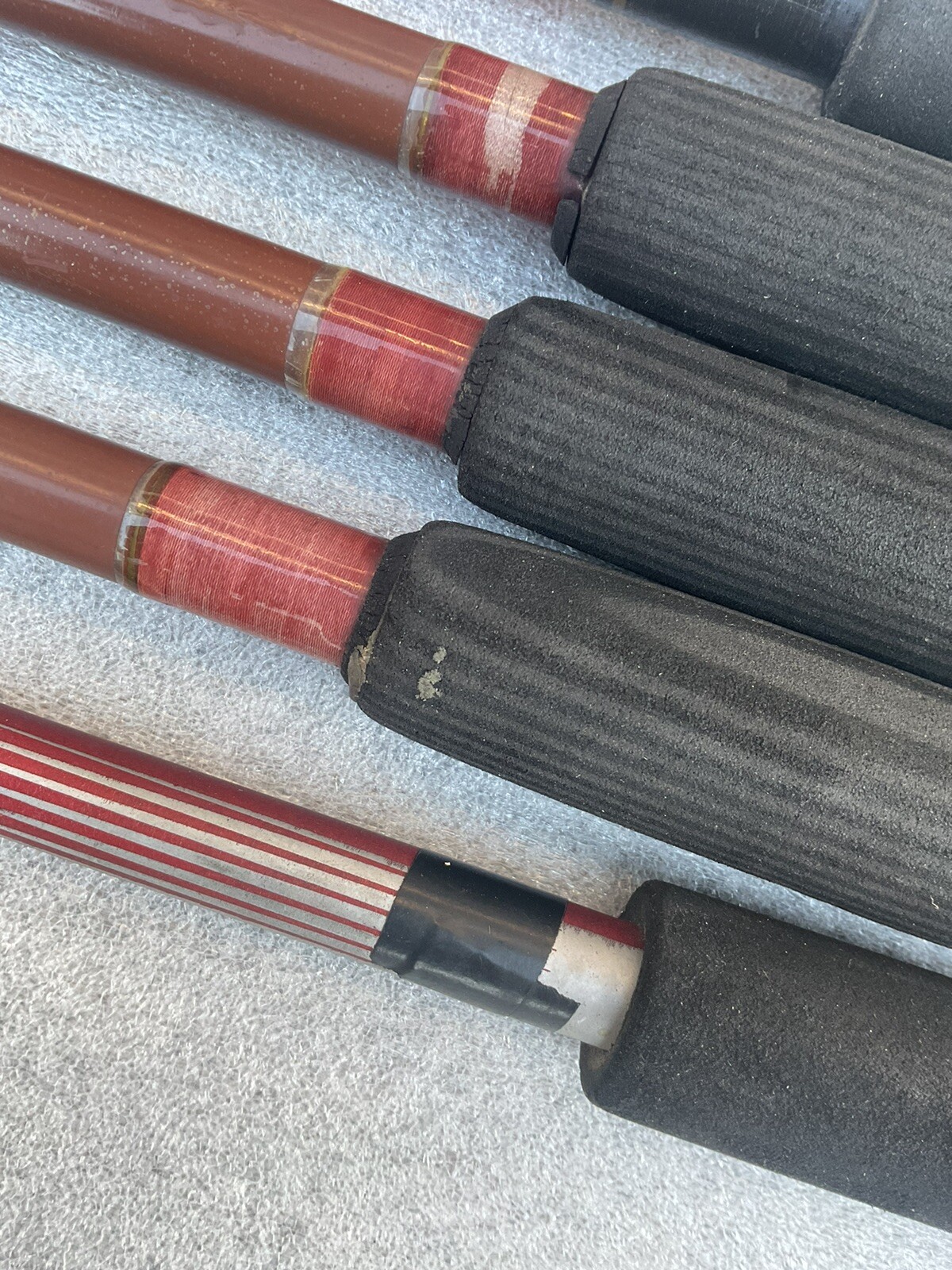Lot Of Bait Casting Rods Abu Garica Max Special Berkley Cherrywood