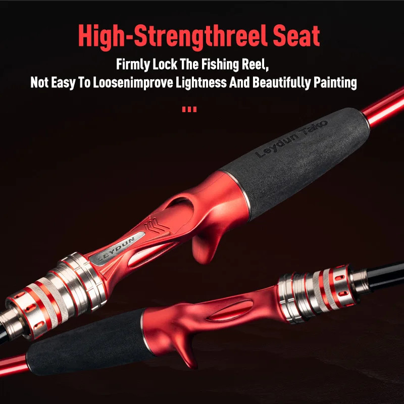 Octopus Jigging Rod 1.7M Carbon H Power Boat Fishing Rod Squid Cuttlefish