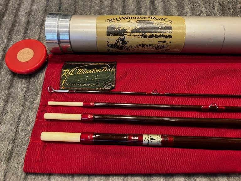 R.L.Winston fiber glass trout rod 7’6″ #5 4p 2 3/4oz Fly Fishing Rod