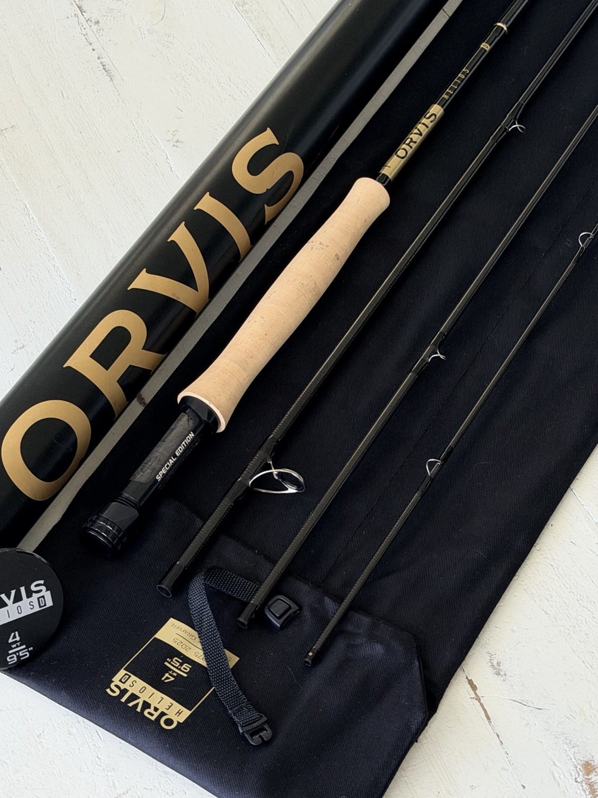 **BEAUTIFUL**🔥~NEW~ORVIS HELIOS-4D 50th ANNIVERSARY EDITION 4wt 9’6in Rod!! 🔥