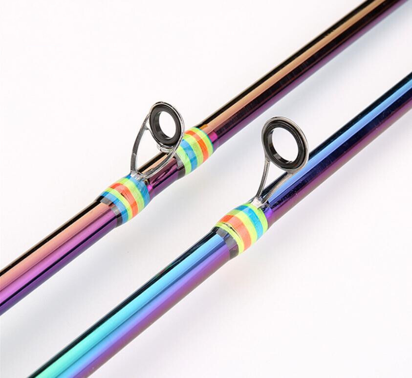 Trout Fishing Rod Carbon Fiber Spinning/casting Rods Fast Carp Poles 2 Sections