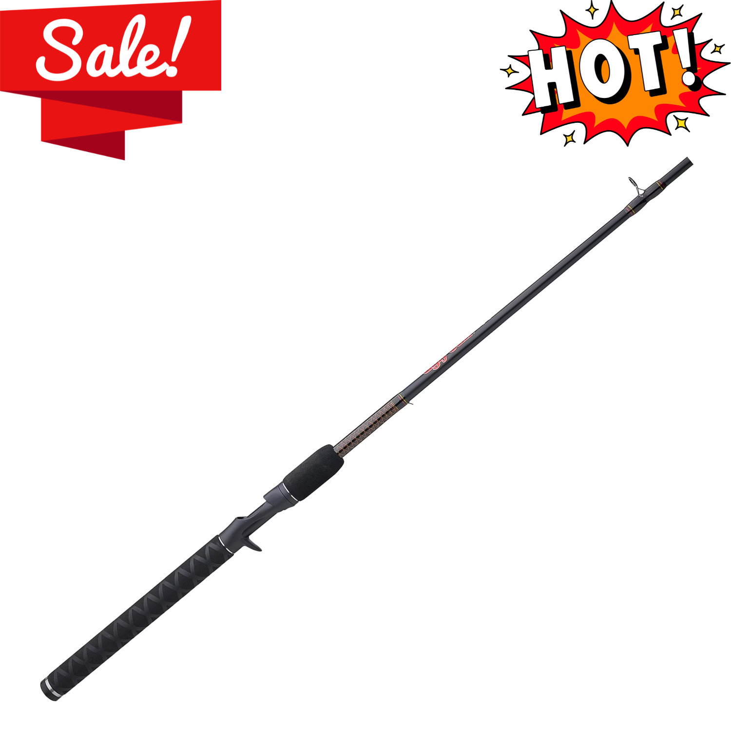 Ugly Stik GX2 Casting Rod 7′ Medium Power 1-Piece Baitcasting Fishing Rod