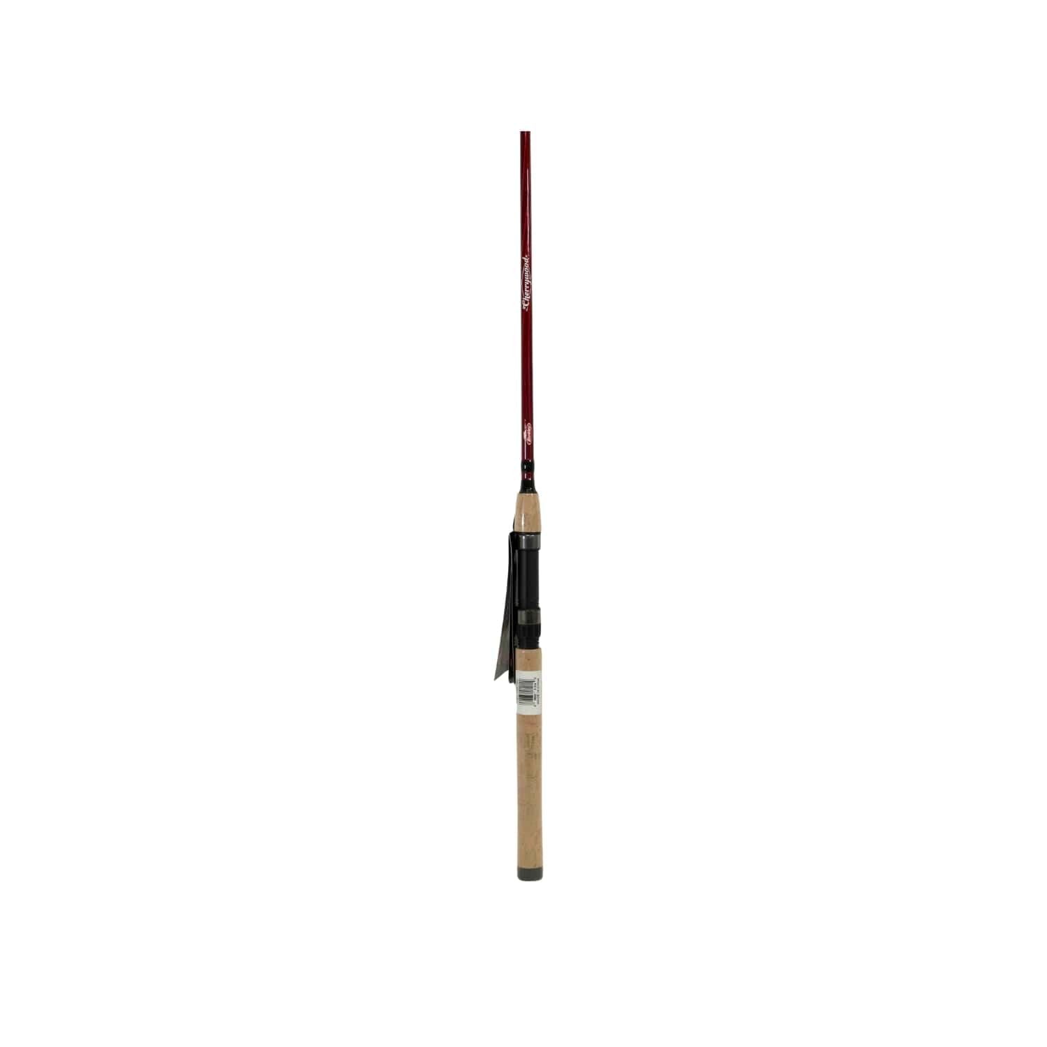 Berkley 7’ Cherrywood HD Spinning Rod, One Piece Spinning Rod, 6-14lb Line…
