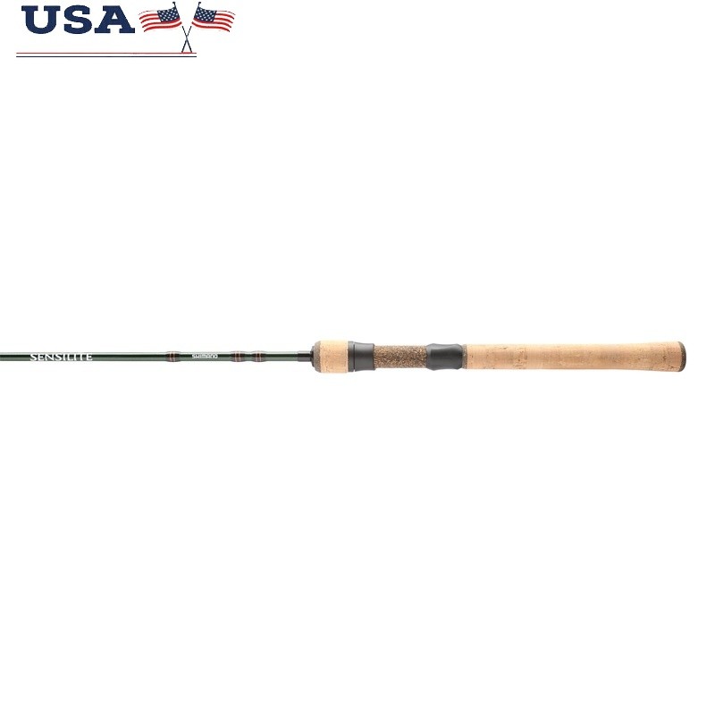 Lightweight Graphite Spin Fishing Rod W/ Full Cork Grips Trout Panfish Adventure