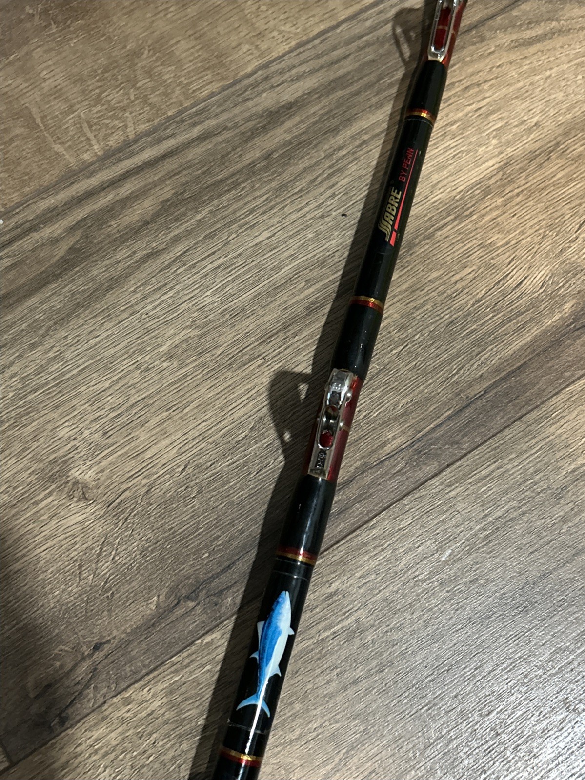6’ Sabre By Penn 50-150 LB TROLLING/ Fishing Rod , Roller Med-hev, Tuna-shark