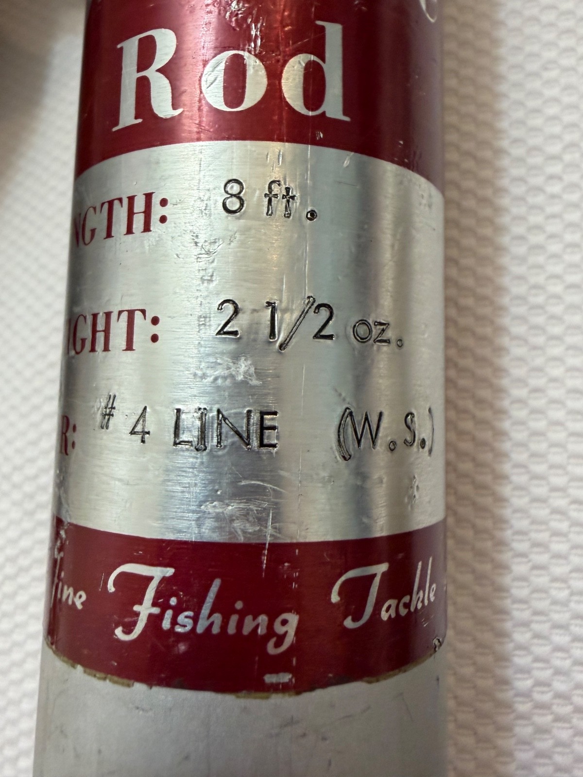 Orvis “Western” Graphite Fly Rod 8′ 2-1/2oz 4w 2pc