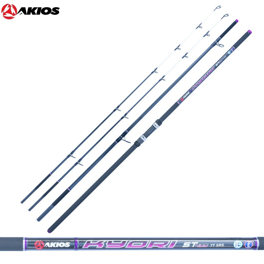 AKIOS Saltwater Fishing Surfcasting Twin Tipped Rod KYORI ST435 TT SRS