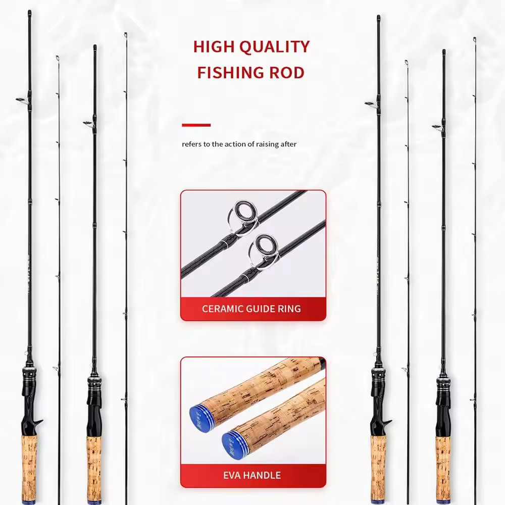 6’6″ Bait casting rod 2 pc Light