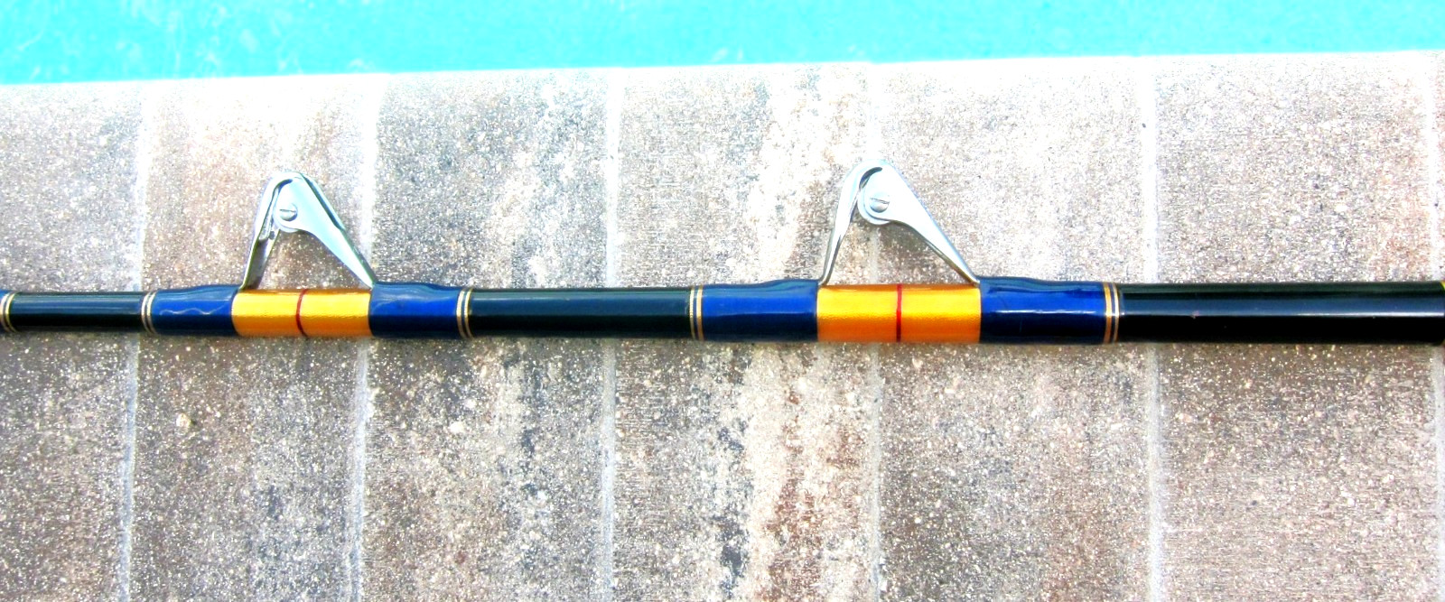 Vintage Custom IGFA 130 UNLIMITED CLASS Trolling Rod w/AFTCO H/W: 7’3″-NEW OTH!