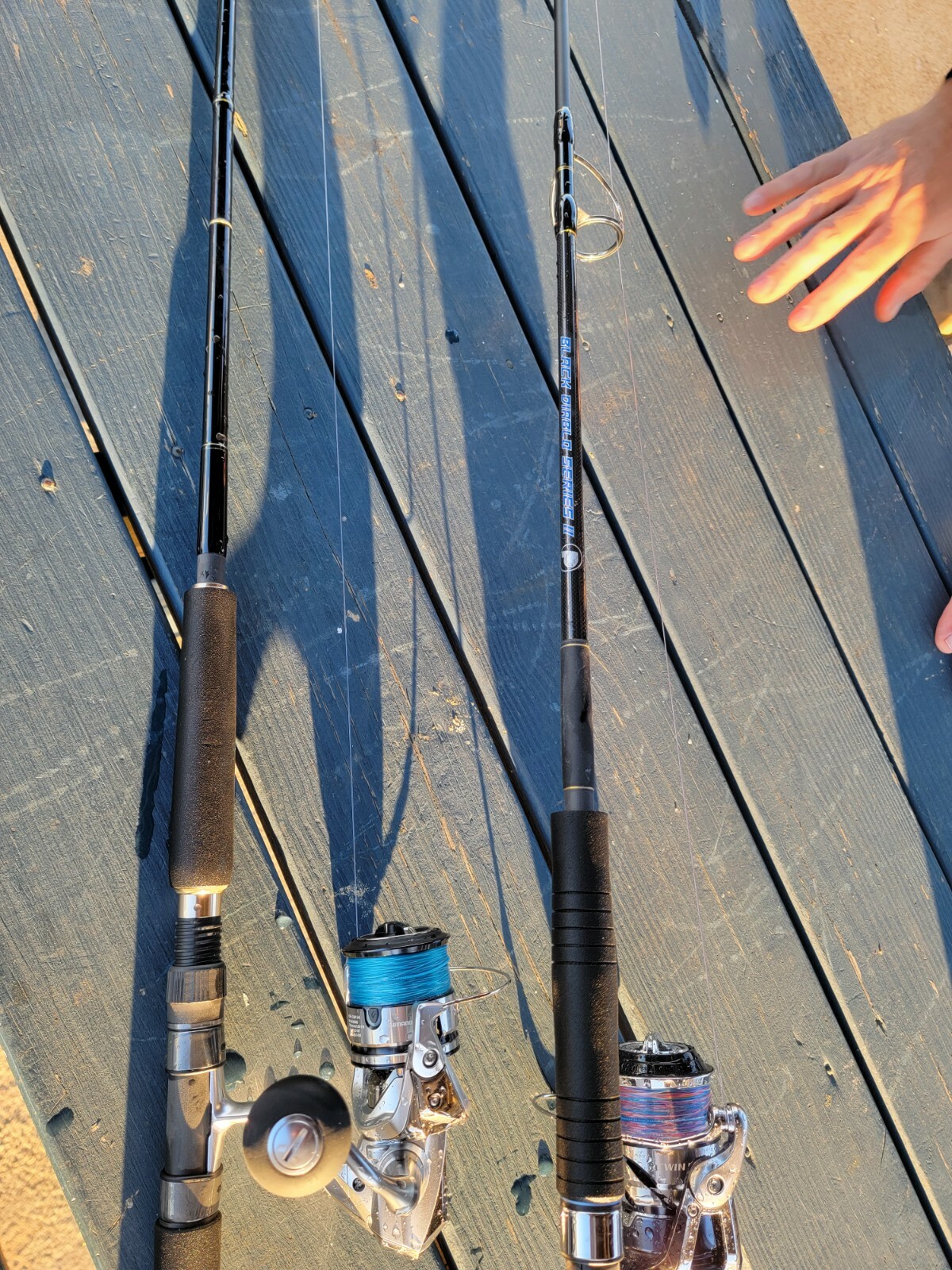Black Diablo 73Mh Poppers/Stick baits 40g to 90g Max Drag 20 Lbs at 45 deg.