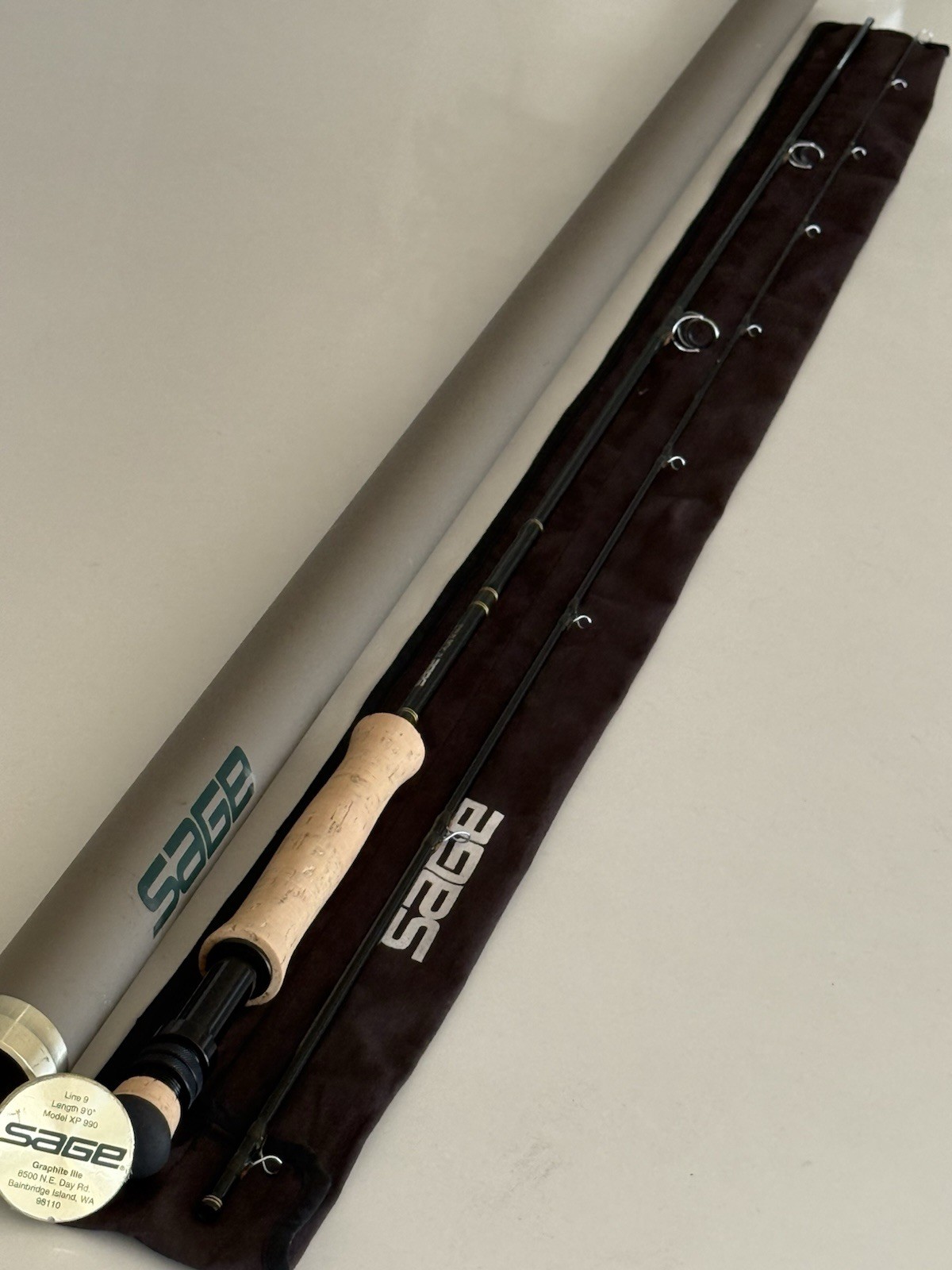 **BEAUTIFUL** 🔥 SAGE XP 9wt. 9’ft Flyrod!!🔥~LEGENDARY 2pc~ 🔥