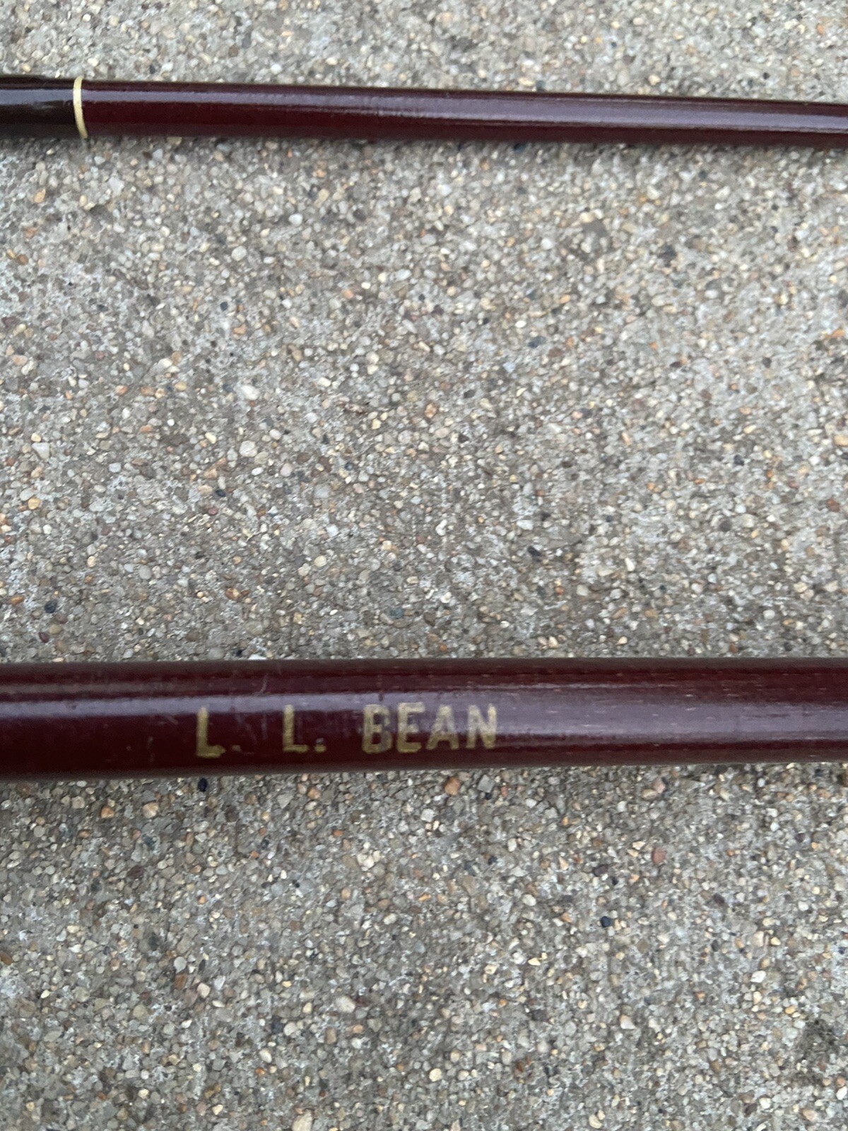 L. L . BEAN Two-Piece Fly Rod, 8′ Long – Graphite Bamboo?