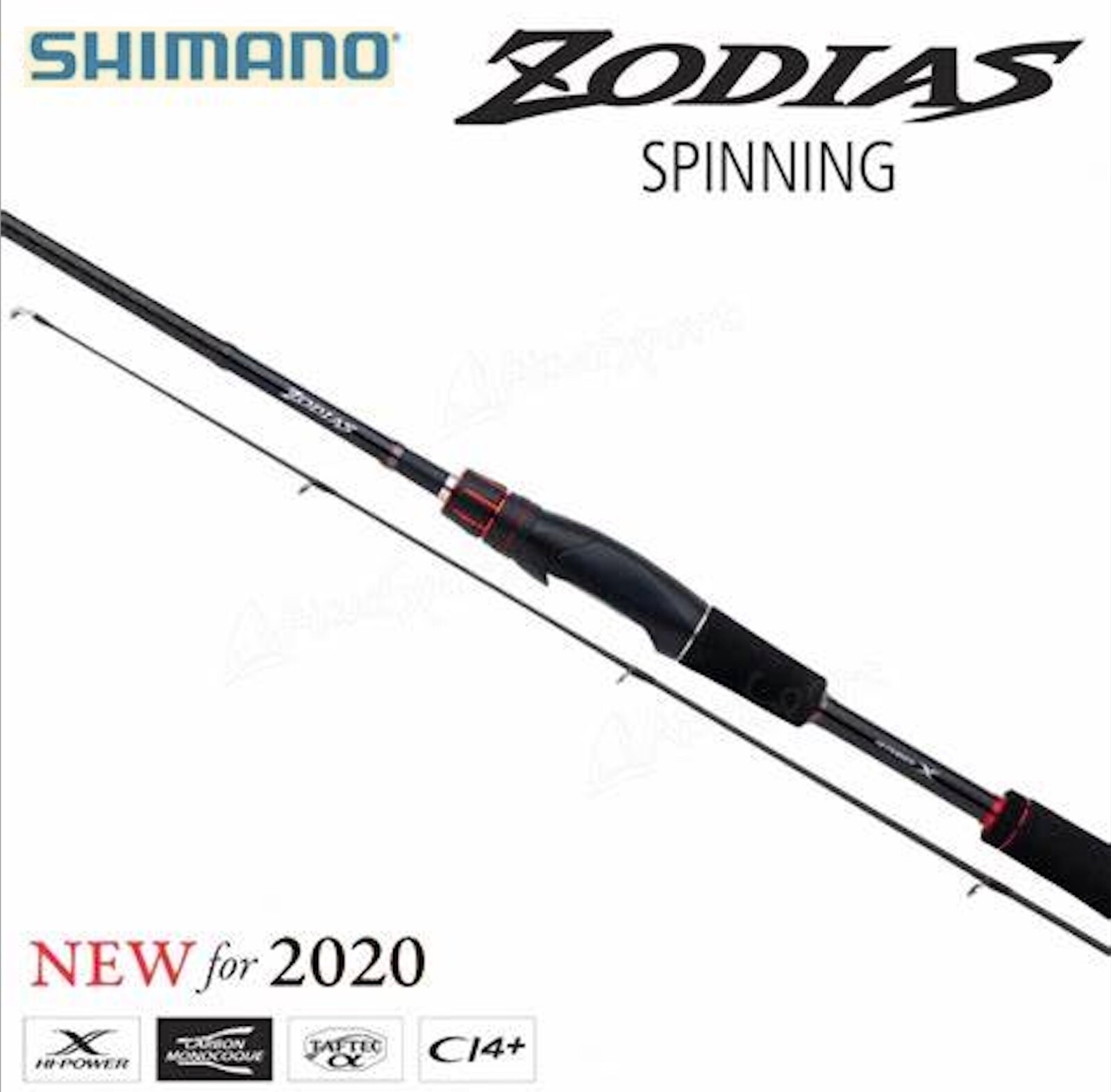 Shimano 20 Zodias 246UL-S Spinning Rod Extra Fast 2-6g (1/32-3/16oz)