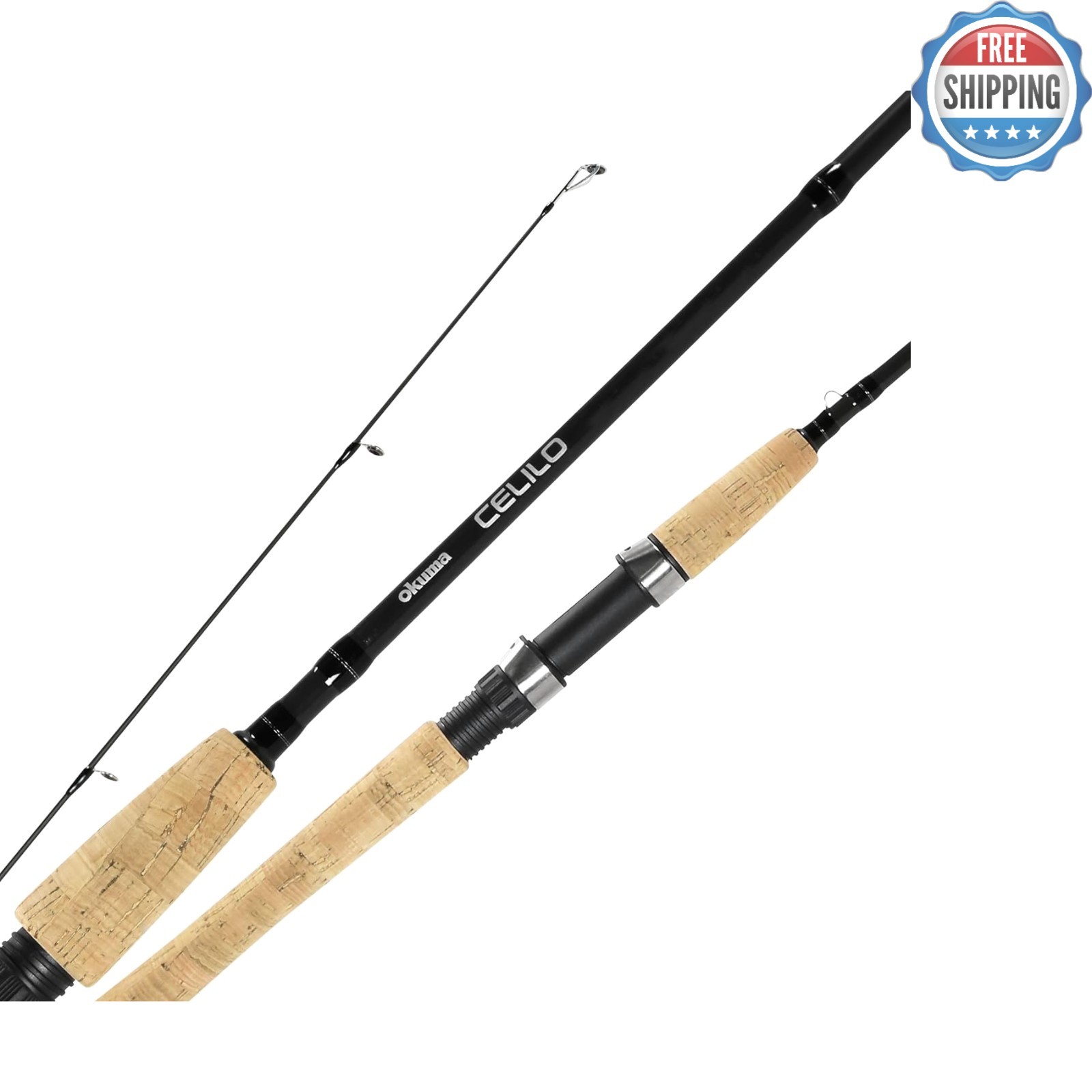 Trout Fishing Excellence – Ultra Light 6’6″ Rod with Cork and Stainless Steel