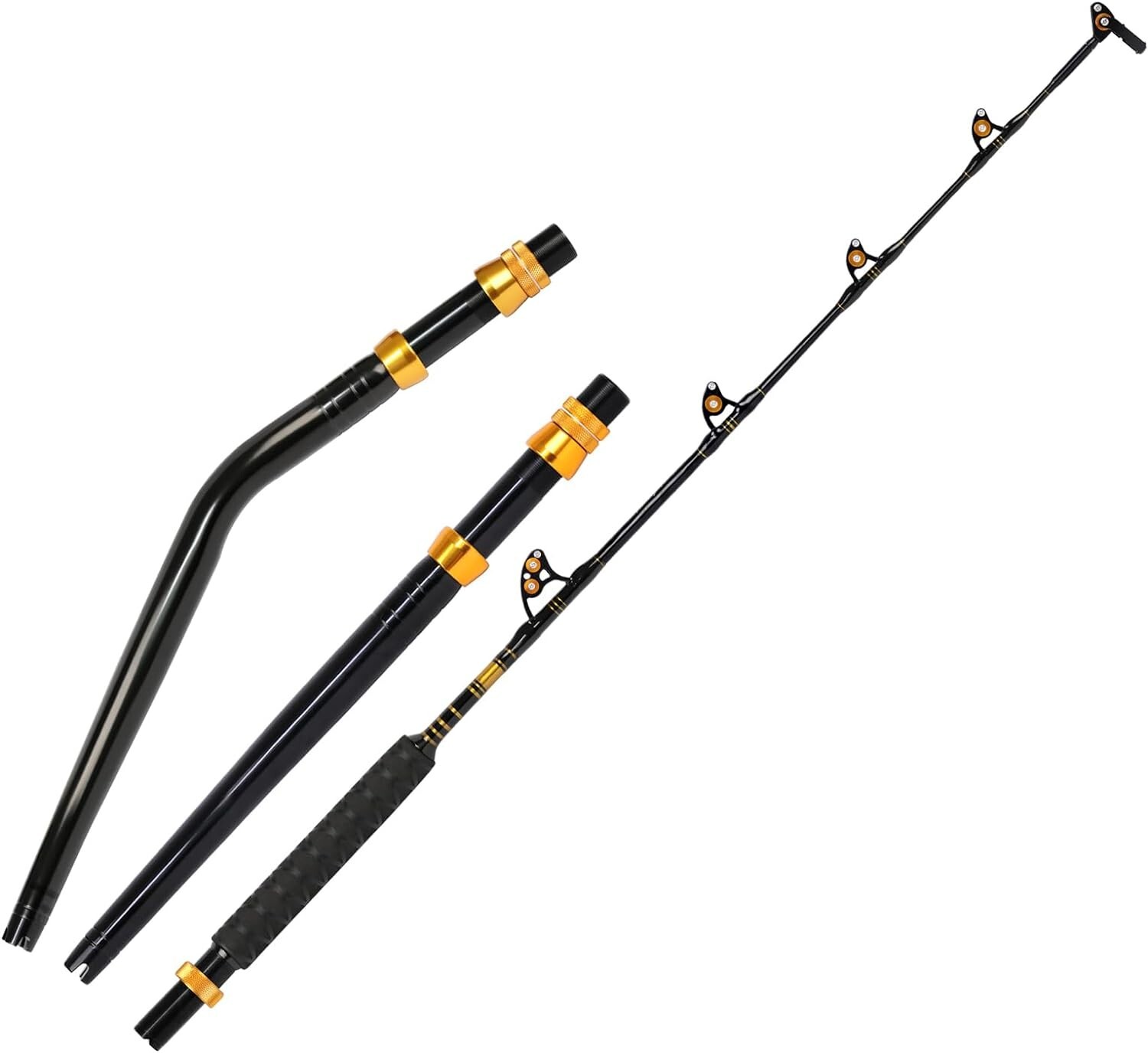 Powerful 6ft Bent Butt Fishing Rod: High-Quality Offshore Trolling for Big Game