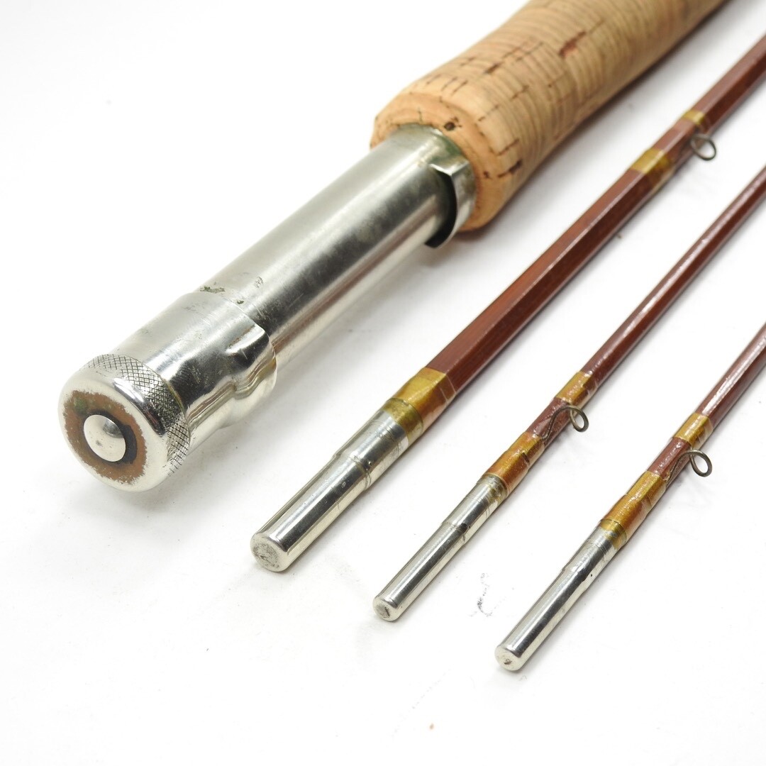 Granger Marshall Field & Co Bamboo Fly Rod. 8’ 6”. W/ Tube & Sock.