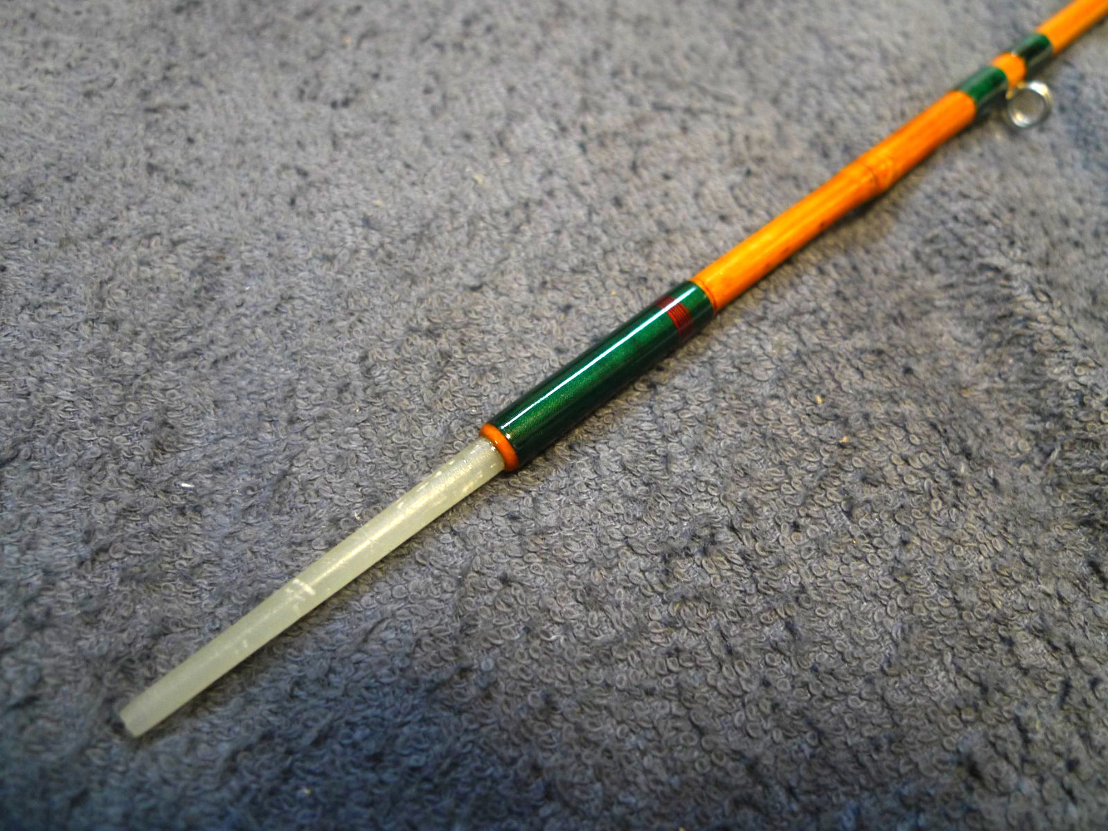 [Japanese Marutake flyrod]7’1″ #3 4pc (ext tip)-unused ‘Marubushi bamboo’ flyrod