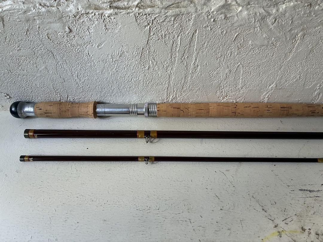 HARDY Glass JET 12 1/2 Salmon Fly #9 Fly Rod Fishing Vintage