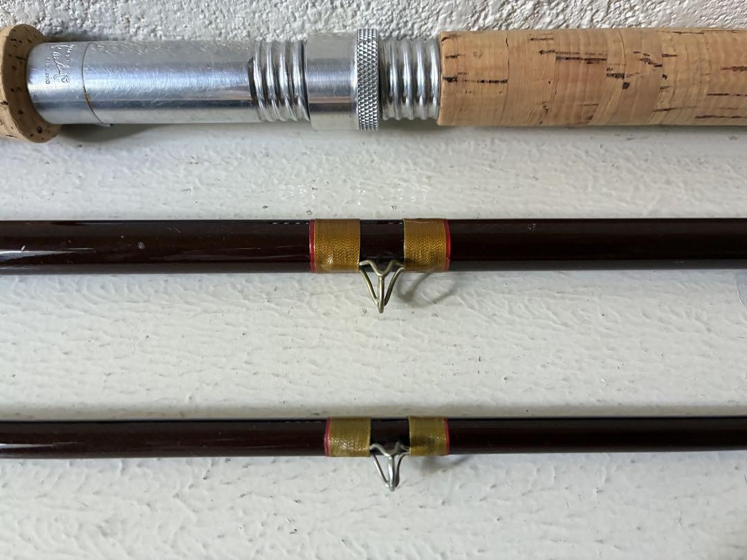 HARDY Glass JET 12 1/2 Salmon Fly #9 Fly Rod Fishing Vintage