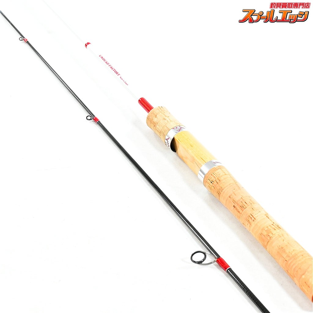 Near Mint UNDEAD FACTORY Laplace-D 60UL Hakuto Cork Ver. Trout Rod #086