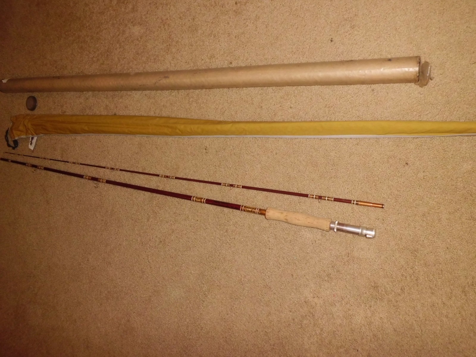Vintage ACTIONROD 4389 Fly 8’9″ Rod made in USA