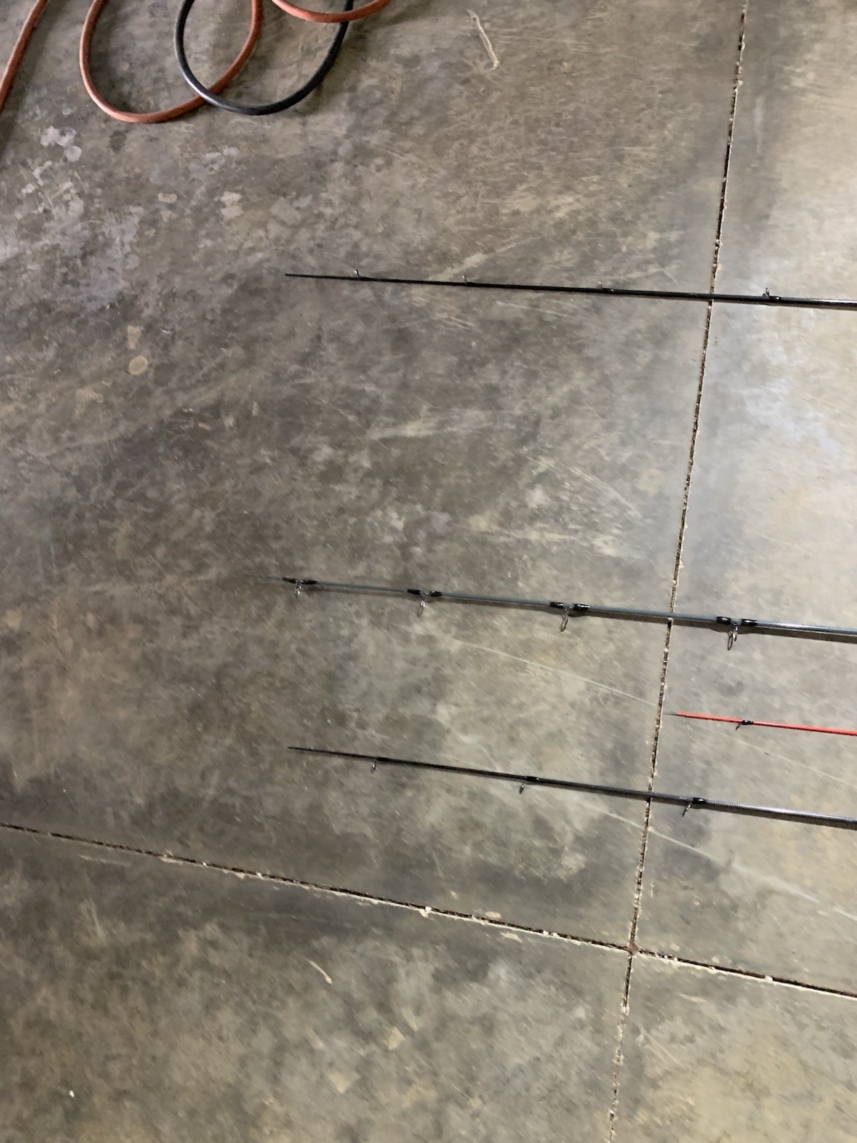 LOT OF 10 BASS PRO SHOPS FISHING RODS (BROKEN)