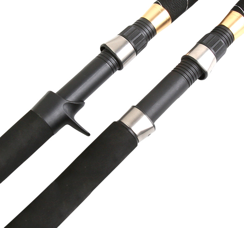 XC Jigging Rod 5’5″ 20-45lb Saltwater Spinning Rod 120# Casting Rod Solid Carbon