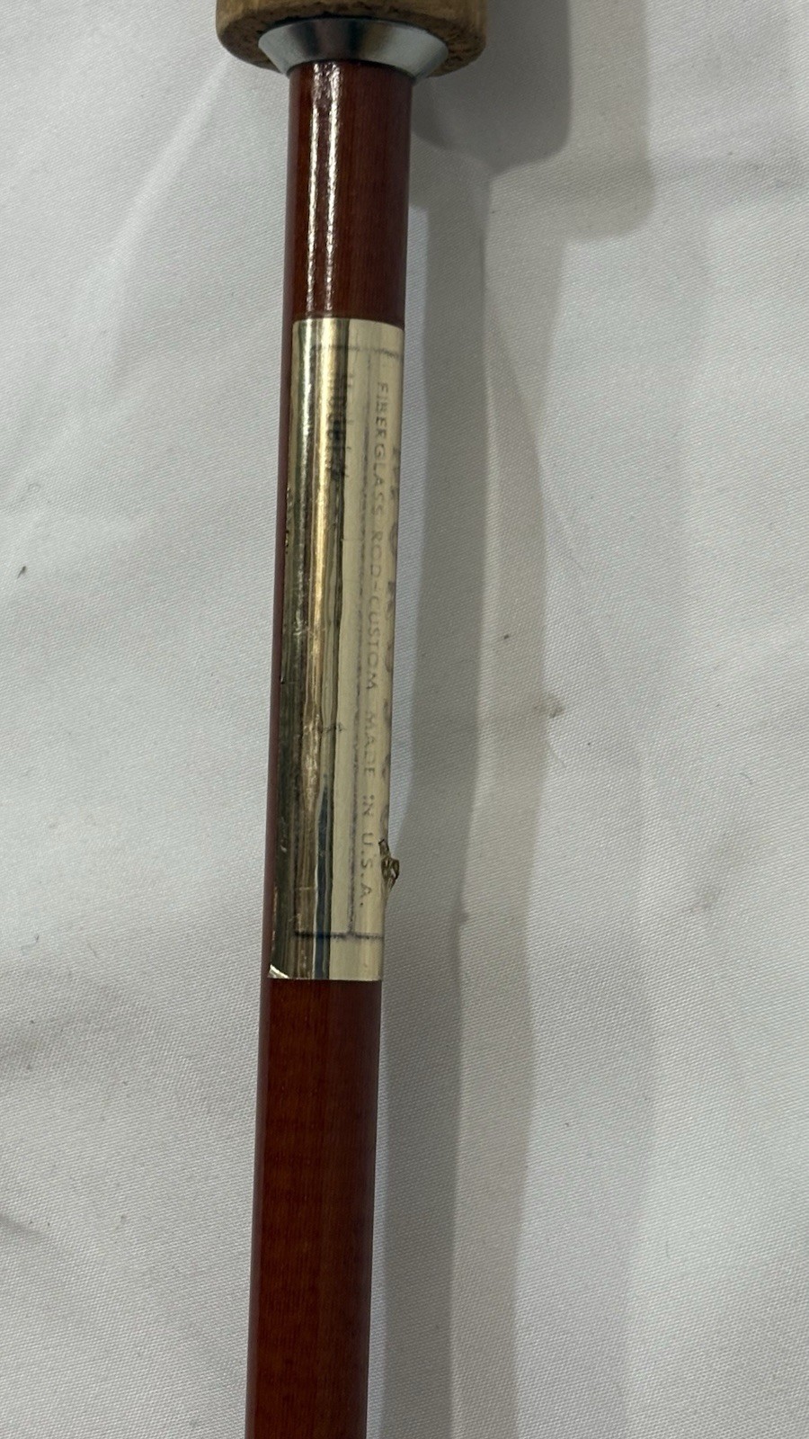 Custom Morosco Fiberglass Fly Rod 8’ 9” 4oz Vintage Made In USA Custom Built