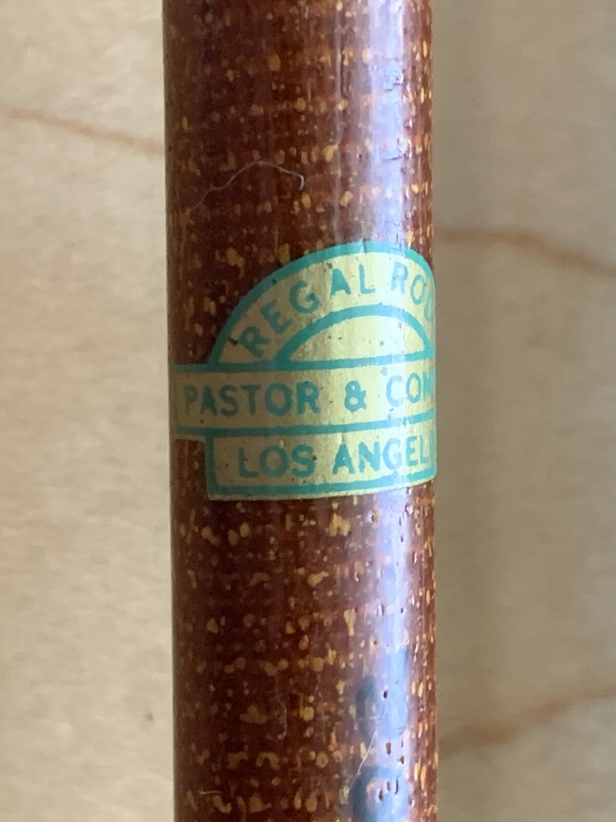 Pastor and Co. Regal rod F85-3 4 7/8 oz. Featherweight 3pc with canvas tote 103″